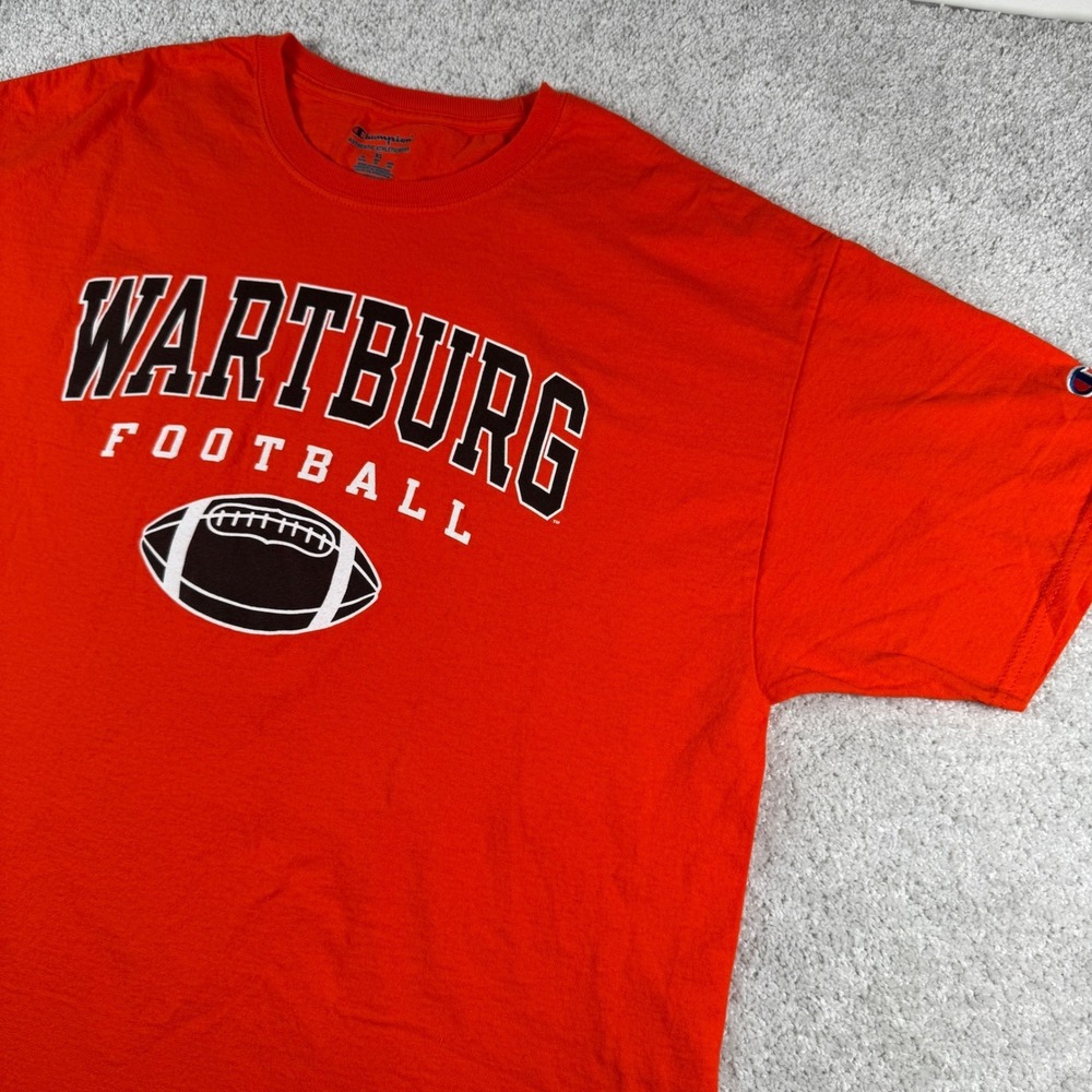 Wartburg Knights Football T-Shirt Mens XL Short Sleeve Iowa College Champion